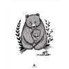 LILIPINSO Poster (30 x 40 cm) - Famiglia orso