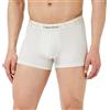 Calvin Klein Pantaloncino Boxer Uomo Cotone Elasticizzato, Avorio (Silver Birch), L