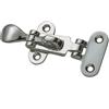 Chiusura Porta Lucchetto a Leva in Ottone Cromato 100x45 mm