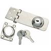 Chiusura a Ribalta con Serratura in Acciaio Inox 76x34 mm