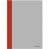 Dohe 91341 - Dossier con chiusura metallica, formato protocollo, colore: rosso