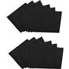 Tokaneit Filtri Sostitutivo al Carbone Attivo per Gatti 12 Pezzi Deodorante Lettiera Gatti,Filtri Carboni Attivi,Filtro a Carbone Attivo Deodorante,per Lettiera Completamente Chiusa