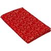 INTRECCI Tovaglia Antimacchia Jacquard, Tovaglia Elegante Decorazioni Tavola con Lurex (Rosso/Oro, 140x230 (8/10 posti))