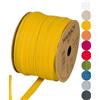 Halbach Seidenbänder Nastro di cotone 10 mm x 30 m, nastro per artigianato, venduto al metro, nastro in tessuto per decorazioni, nastro in tessuto 100% cotone, per lavori fai da te, fettuccia in