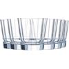 Cristal d'Arques Paris Longchamp Longfeld Collection 6 bicchieri bassi, 32 cl in Kwarx, lucido, made in France 6 pezzi - confezione rinforzata, adatto alla vendita online