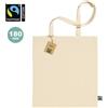 Shopper personalizzate in cotone Flyca Fairtrade 37 x 41 cm personalizzate o neutre