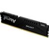 Kingston Ram DIMM DDR5 16GB Kingston Fury RGB 5200MT/s CL36 1.25V Nero [KF552C36BBE-16]