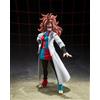 BANDAI DRAGON BALL FIGHTERZ S.H. Figuarts Android 21 Lab Coat Action Figure 15cm BANDAI