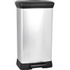 CURVER Cestino DECO BIN 30 l nero/argento metallizzato