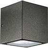 Gea Led Applique Alluminio Gea Led Apo Ges170 Led Ip54 Gx53 Lampada Parete Moderna Biemissione Esterno