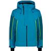 Cmp Fix Hood 31w0397 Softshell Jacket Blu M Uomo