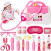 BUYGER Bambini Dottore Giocattolo, Set Dottoressa Bambina con Luci e Suono