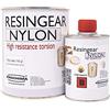 Prochima, Resingear Nylon A+B, Resina Speciale ai Nanotubi di Carbonio, Prodotto Ideale per Ottenere Copie di Ingranaggi e Parti Meccaniche, 1 kg
