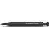 Kaweco 10000532 Special S - Penna a sfera nera I Business Kulli in alluminio di alta qualità, 9 g, con particolare sensazione al tatto, 10,9 x 0,9 cm