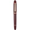 erofa Jinhao X159, Penna stilografica con pennino extra fine, bordeaux con clip dorata, in acrilico, di grandi dimensioni