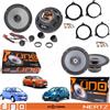 Hertz EvoTuning Kit 6 Casse Altoparlanti Hertz K+X 165 Ant e Post per Nissan Micra
