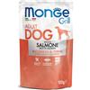 Monge cane grill salmone in busta 100 gr