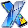 iVoler Cover per Samsung Galaxy A7 2018, Custodia Trasparente per Assorbimento degli Urti con Paraurti in TPU Morbido, Sottile Morbida in Silicone TPU Protettiva Case