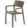 Nardi Outdoor NARDI - Trill Armchair Sedia Impilabile Tabacco