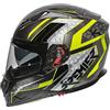 PREMIER Casco Integrale VYRUS EM Y17 Nero Grigio Giallo Fluo | PREMIER