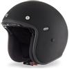 PREMIER Casco Jet Vintage in Fibra LE PETIT CLASSIC EVO U 9 BM Nero Opaco | PREMIER