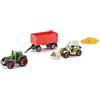 siku 6304, Set regalo - Agricoltura, 4 Pezzi, Metallo,Plastica, Multicolor, Combinazione di giocattoli, Parti mobili