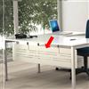 ARTEXPORT Controventatura metallica Easy Plus - per scrivania L 120 cm - 108 x 30 cm - bianco -Artexport