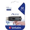 Verbatim - Usb 3.0 Superspeed Store'N'Go V3 Drive - Nero - 49173 - 32GB