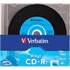 Verbatim - Scatola 10 CD-R Data Life Plus Data Vinyl - slim 1X/52X - 43426 - 700MB