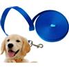 Edipets, Guinzaglio Lungo per cani, Addestramento, 3 metri, 5 m, 10, m, 15 m e 1.5 m, Nylon, Resistente e Leggero Adatto per Tutti i Cani (5 m, Blu)