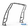 NAUTICA PIMAR ROLL BAR DOPPIO TUBO ABBATTIBILE IN ACCIAIO INOX 316 LUCIDATO Ø 40 MM PER BARCA