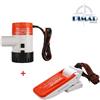 SEAFLO KIT POMPA DI SENTINA 12V. + INTERRUTTORE GALLEGGIANTE 12V. - NAUTICA BARCA
