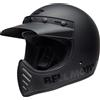 BELL Casco Bell Moto-3 ECE6 Classic nero opaco