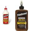 Titebond 32 Oz Colla Per Legno Originale, 5065 & 5013 240Ml Liquid Hide Glue, Colla