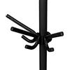 Wenko Gancio Triplo Herkules, Set 2 Pezzi, Gancio Appendiabiti per Sistema telescopico, in plastica Stabile, 3 appendini per Cappotti, Sciarpe o Giacche, (L x A x P): 29 x 12,5 x 15 cm, Nero