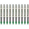 uni-ball EYE UB-157 - Penna roller, punta 0,7 mm, 10 pezzi, colore: Verde