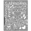 Mascherina Stencil per Embossing - Baby