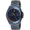 Tommy Hilfiger Orologio Analogico al Quarzo da Uomo con Cinturino in Acciaio Inossidabile Blu - 1791689