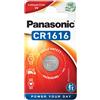 PANASONIC Micropila CR1616 - litio - Panasonic - blister 1 pezzo
