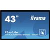 iiyama 43 PCAP 12P TOUCH FULL HD 24/7 OPERATION BLACK TF4339MSC-B1AG