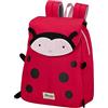 Samsonite Happy Sammies Eco - Zaino per bambini S+, 32 cm, 11 L, rosso (Ladybug Lally)