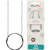 KnitPro - Aghi cubici fissi e circolari Nova, in Ottone Brillante, 60 cm x 3,75 mm