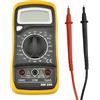 Unitec multimetro digitale dm250 NERO/GIALLO, 1 pezzi, colore giallo, 46043