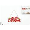 Due Esse Christmas Scritta Legno Merry Christmas in Colori ass Prezzo Caduno