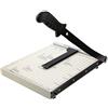 Meditool Taglierina per carta,Base metallica,32,5 x 25 x 3 cm,Taglierina a Leva (Bianco)
