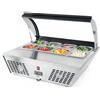 Espositore Vetrina refrigerata da banco - Dim.cm. 76,7x61,2x32,8H * Temp. 0°/+3°C