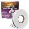Stormguard - Nastro sigillante in gommaschiuma per fessure molto grandi, Bianco, 19x11x3050 mm