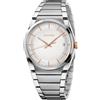 Calvin Klein Step / orologio uomo / quadrante argentato / cassa e bracciale acciaio - K6K31B46