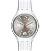 Swatch / Irony X-Lite / Go Dance / orologio unisex / quadrante argentato / cassa alluminio / cinturino silicone