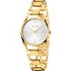 Calvin Klein Dainty / orologio donna / quadrante argentato / cassa e bracciale acciaio e PVD dorato - K7L23546